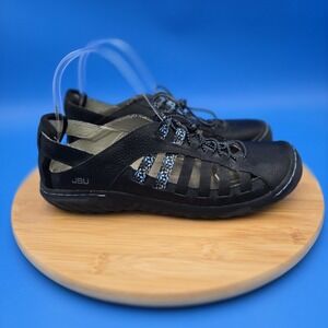 JBU‎  Jambu Jsport Black/Blue Delphine Sandals Water Ready Flat Women's US 9M